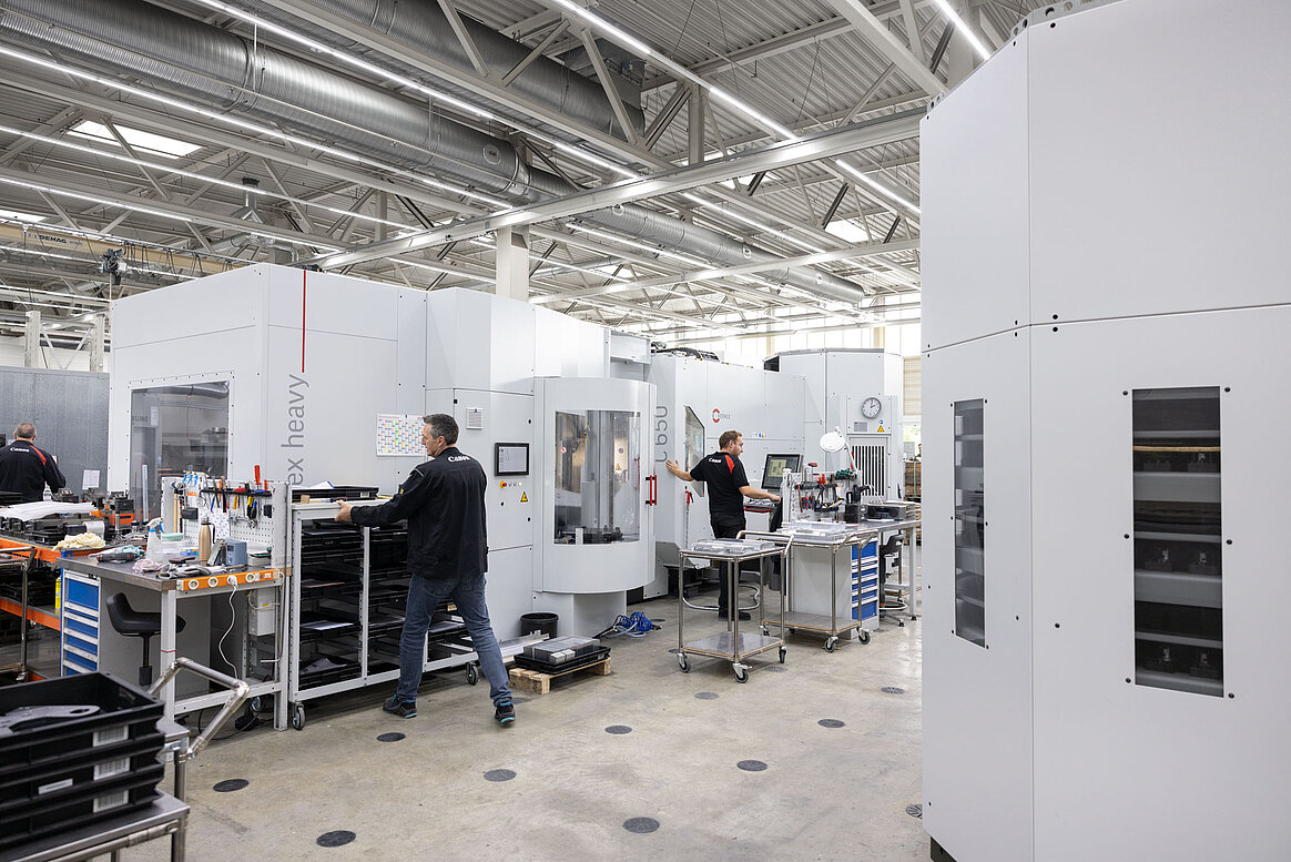 HERMLE C 650 U machines at Canon