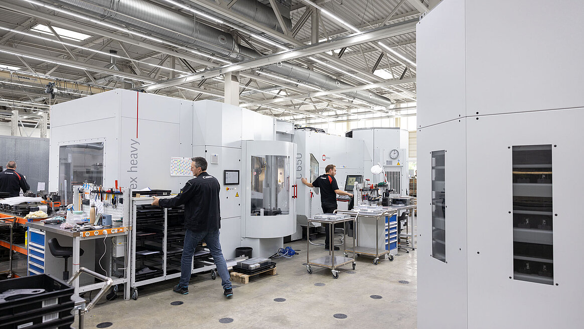 HERMLE C 650 U machines at Canon