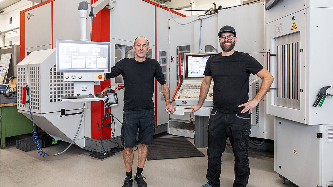 Dr. Jens Buchert (l.), Geschäftsführer, und Bastian Hummel, Leiter Automation, beide KW Solution.