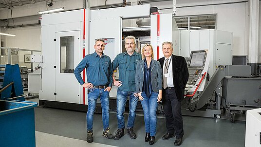 Oscar Bertoni – Production, Giordano Belleri - Production, Giovanna Fausti – CEO Fausti and Ernesto Molinari - Director of Hermle Italia