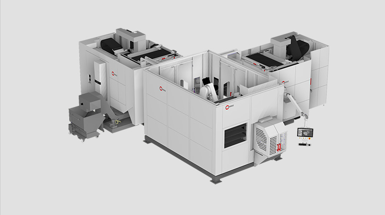 RS 2 with two HERMLE machining centres